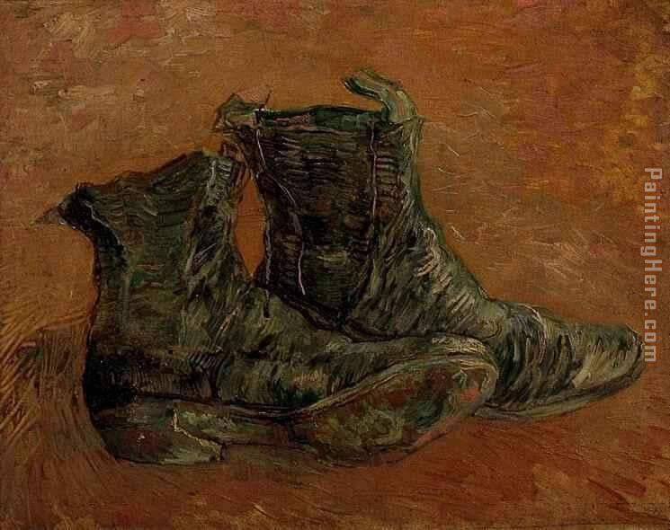 A Pair of Shoes 1 painting - Vincent van Gogh A Pair of Shoes 1 art painting